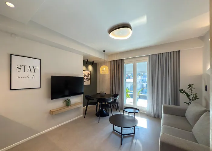 Two Entire Liv Luxury A-b Апартаменты Салоники